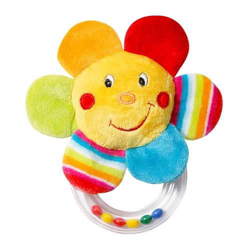 Brinquedo Musical FEHN Flower (0 - 36 meses) Fehn - Chocalhos - flauta, sons divertidos, 0-36 meses, borracha