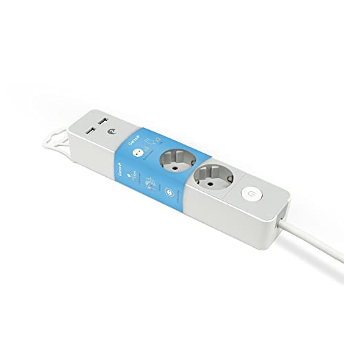 Extensão Elétrica GARZA 1300 (3 Tomadas e 2 USB) Garza - Filtros de linha e supressores de surtos - 3 tomadas, 2 usb