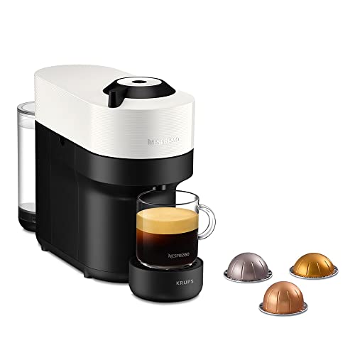 Máquina de Café KRUPS Nespresso Vertuo Pop XN9201 - Coconut Krups - Máquinas de café espresso - máquina de café, nespresso, vertuo pop, coconut, centrifusion, extracção inteligente