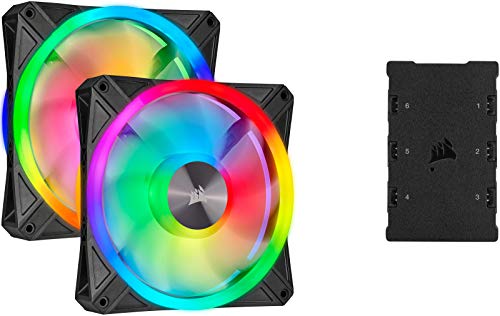 Ventoinha CORSAIR ML120 PRO LED PWM 12cm Corsair - Peças de refrigeração de sistema de computador - led, pwm, 1,2 cm