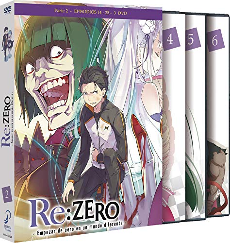 DVD Re: Zero - Parte 2 (Edição em Espanhol) FOX - Dvds e vídeos - dvd, re zero, parte 2, edição em espanhol, subaru, rem