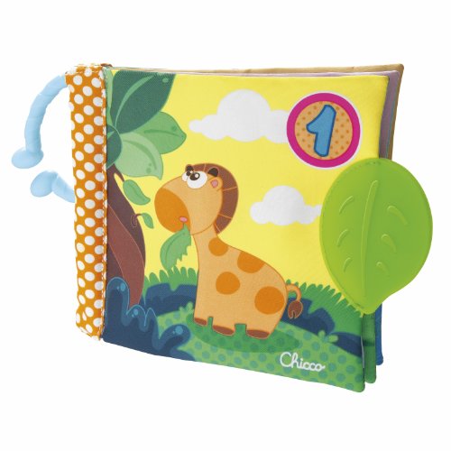 Jogo Didático CHICCO 1-2-3 Book (Idade Mínima Recomendada: 6 meses) Chicco - Brinquedos - números, habilidades tácteis, cores, texturas