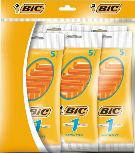 Recargas para Máquina de Barbear BIC 1 Sensitive BIC - Lâminas e navalhas de barbear - recarga, máquina de barbear, bic