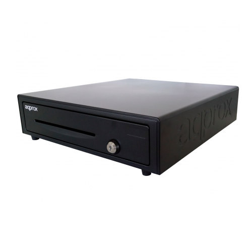 Caixa Registadora AUTOMATICA 41x41 cm (4 bilhetes - 8 moedas) Approx - Gavetas e bandejas de dinheiro - caixa registadora, automática, 4 bilhetes, 8 moedas, portamonedas elétrica
