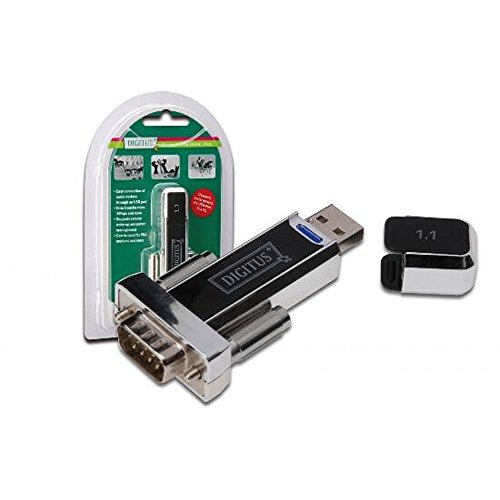 Adaptador de gênero DIGITUS DA-70155-1 (USB - Preto) Digitus - Placas e adaptadores de rede - usb, preto, intercâmbio de dados