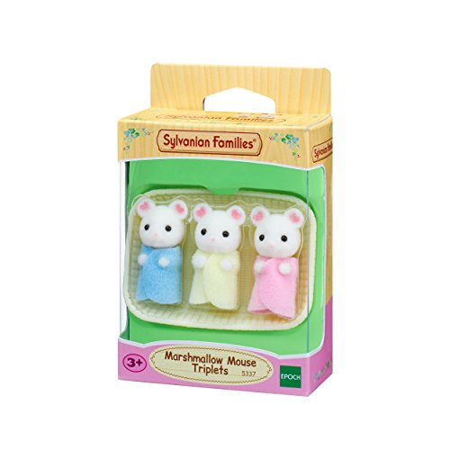 Boneca SYLVANIAN FAMILIES 5337 (Idade Mínima Recomendada: 3 anos) SYLVANIAN FAMILIES - Bonecos de ação e brinquedo - família, trigueiros, cama, 3 anos