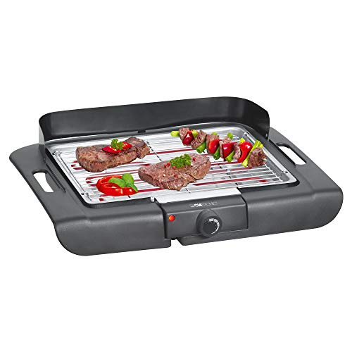 Grelhador Elétrico CLATRONIC BQ 3507 (2000 W) Clatronic - Torradeiras e grelhadores - 2000 W, termostato ajustável, luz indicadora, bandeja de gorduras
