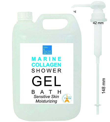 Gel de Banho com Colágeno Marinho para Pele Seca e Sensível 5L bleu & marine Bretania - Gel de banho - colágeno, pele seca, pele sensível