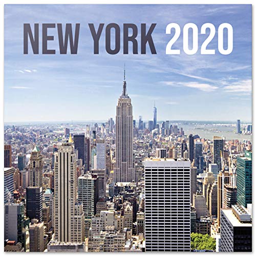 Calendário ERIK EDITORES 2020 30X30 Ofiurias New York Colors ERIK - Calendários, organizadores e planejadores - calendário, erik editores, 2020, ofiúrias, new york colors
