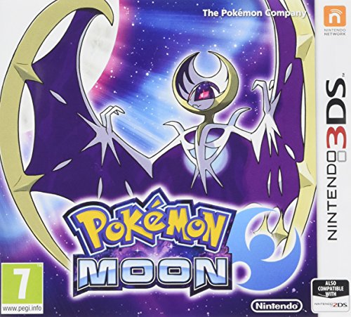 Jogo Nintendo 3Ds Pokémon Moon (Inglês) Nintendo - Software de jogos de vídeo - pokemon, aventura, treinador, ilhas do ar