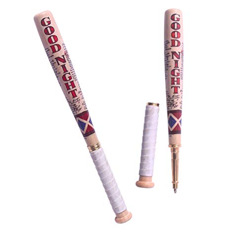 Caneta Harley Quinn Harley Quinn Good Night Suicide Squad DC Comics Noble Collection - Canetas - caneta, harley quinn, suicide squad, dc comics, batedor de beisebol