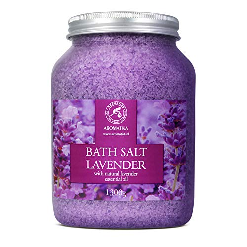 SALSA DE BANHO LAVANDA 1300G SALES MARINAS AROMATIKA trust the power of nature - Aditivos de banho - lavanda, 1300g