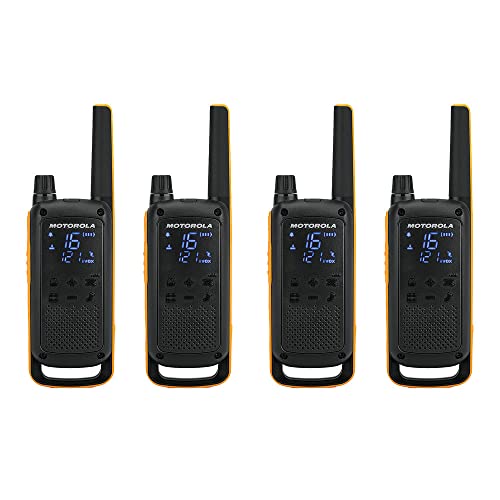 Walkie-Talkies MOTOROLA T82 Extreme (16 Canales - Até 8 Km - Até 18h - Amarelo) Motorola - Rádios bidirecionais - 16 canais, 8 km, aa, amarelo