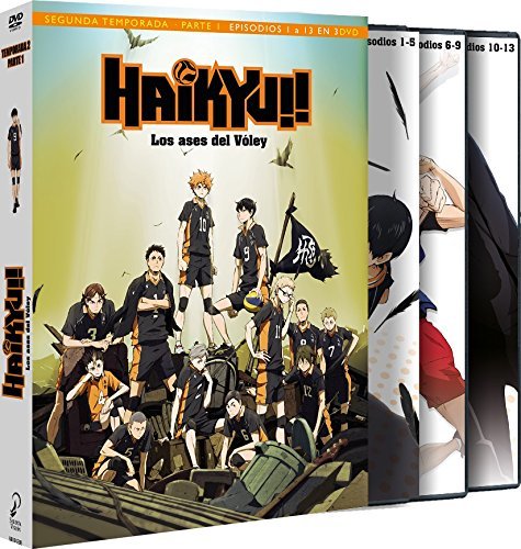 Haikyu!! Los ases del voley - Temporada 2, parte 1 FOX - Dvds e vídeos - voleibol, temporada 2, campus de entrenamento
