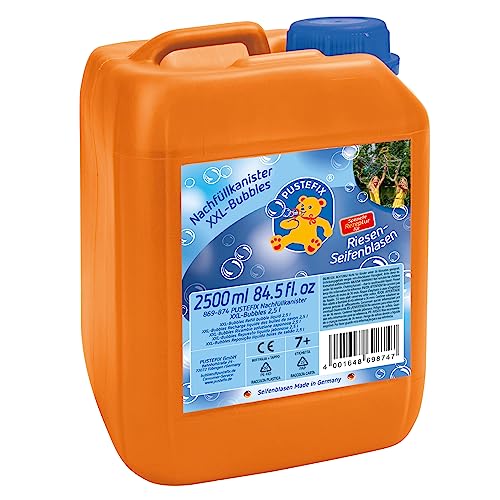 Sabonete PUSTEFIX Bubble Soap XXL 2500ml Pustefix - Materiais de arte e artesanato - 2500ml, bolhas, tensão estável, fórmula especial