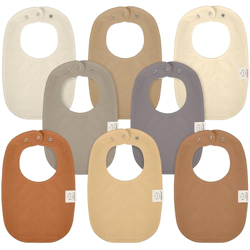 Fraldas Organicas 8 Unidades Cor de Rosa KEABABIES KeaBabies - Babetes - algodão orgânico, 8 unidades, cor rosa, resistentes ao odor