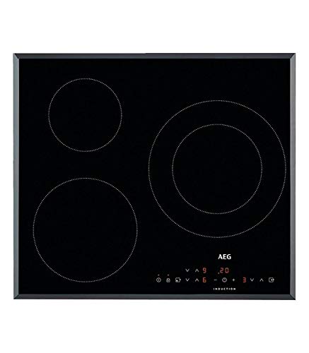 Placa de Indução AEG IKB6330SFB (Eléctrica - 59.2 cm - Preto) AEG - Cooktops - eléctrica, preto, 3 zonas, 59.2 cm