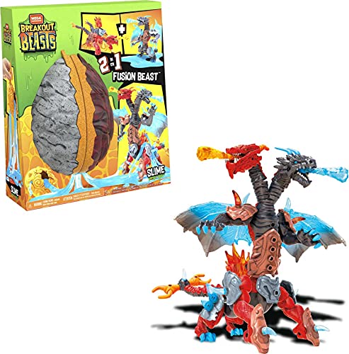 Figura de Brincar MEGA CONSTRUX Mega Construx Beasts Breakout (Idade Mínima: 4) Mattel - Brinquedos - figura, brincar, mega construx, beasts breakout, 4 anos