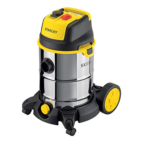 Extrator de Pó STANLEY SXVC30XTDE 0.8L 500W STANLEY - Aspiradores - 500w, 0.8l, aço inoxidável, preto