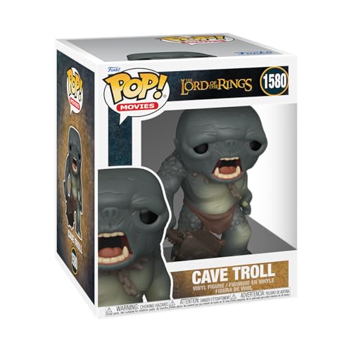 Figura FUNKO Pop! Super: Cave Troll - Lord of The Rings Funko - Brinquedos - figura, funko pop, super, cave troll, lord of the rings