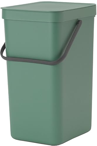 Caixote do Lixo BRABANTIA 16l (Verde - Aço Inoxidável) Brabantia - Lixeiras e cestos de lixo - 1,6L, verde, aço inoxidável