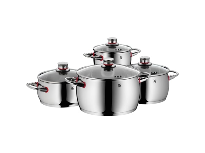 Trem de Cozinha WMF Quality One | Aço inoxidável WMF - Conjuntos de panelas - aço inoxidável, WMF