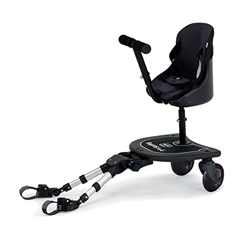 Asalvo Buggy Board patinete para cadeira de carrinho Preto, Azul Asalvo - Acessórios de carrinho de bebê - patinete, cadeira de carrinho, preto, azul, 50 kg, 3 anos