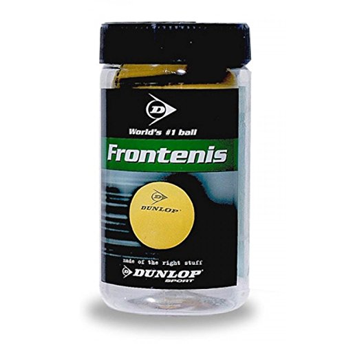 Conjunto de 2 Bolas para Raquetes de Ténis DUNLOP (Amarelo - Poliéster - 60 mm) Dunlop - Futebol - bola, raquetes, tênis, poliéster, 60 mm