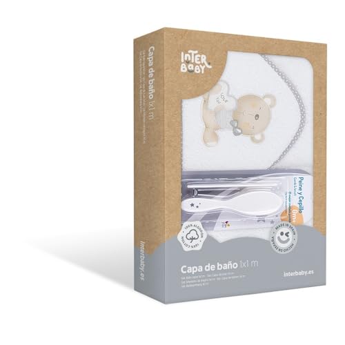 Conjunto de Banho Interbaby Love You 3 Peças Mindoo - Toalhas de banho e panos de limpeza - algodão, rizo, absorção