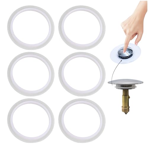 Junto de Silicone para Lavatório BOSCH 2 608 656 013 (6 peças) SLEEKEE - Tampas e peneiras de drenagem - silicone, lavatório, bosch, 6 peças