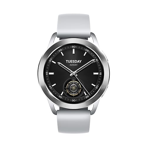Smartwatch XIAOMI Watch S3 (Bluetooth - 12.7mm - Prateado) Xiaomi - Relógios - bluetooth, 12.7mm, prateado