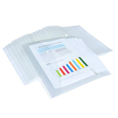 Pasta Polipropileno (PP) RAPESCO 1496 Transparente Rapesco - Pastas e capas de relatório - polipropileno, transparente