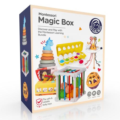 Brinquedo Educativo THE ITALIAN HOME Magic Box 6+1 Set CPS TOYS CO.,LTD - Brinquedos - brinquedo educativo, italian home, magic box, jogos de aprendizagem