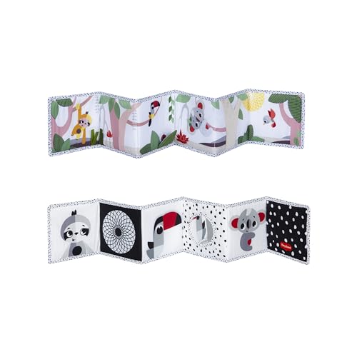 Livro de Doble Cara Tiny Love | Branco e Preto Dorel juvenile - Brinquedos - doble cara, branco, preto, desenvolvimento, dobrável