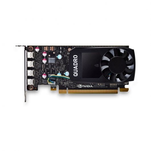 Placa Adaptadora de Interface PNY VCQP620DVIV2-PB PNY - Placas e adaptadores de vídeo - pci express, gddr5, 2 GB, 1250 mhz