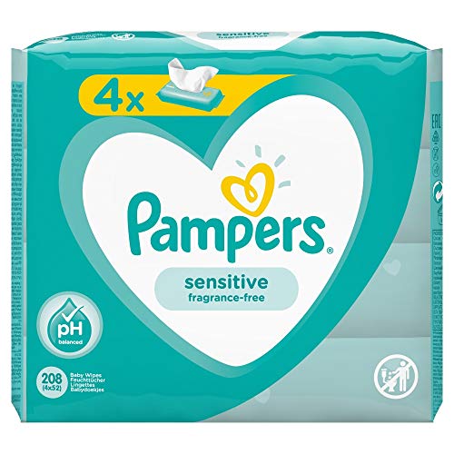 Toalhinha para Bebe PAMPERS Premium Protection Size 2 Pampers - Conjuntos de presente para bebê - proteção humidade, capa húmida, macio, pH natural