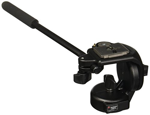 Manfrotto 128RC Micro Fluid Head Tripod Plate Manfrotto - Cabeças de tripé e monopé - manfrotto, 128rc, micro fluid head, tripod plate