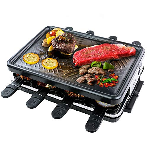 Grelhador de Mesa Cecotec Raclette Fun 2000 HengBO - Torradeiras e grelhadores - grelhador, mesa, cecotec, raclette
