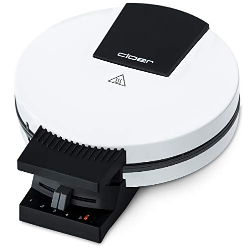 Máquina de Waffles CLOER Waffle Iron 120 (Capacidade: 1 waffles) Cloer - Máquinas de waffle - 1 waffle, 1300 w, 230 v, branco