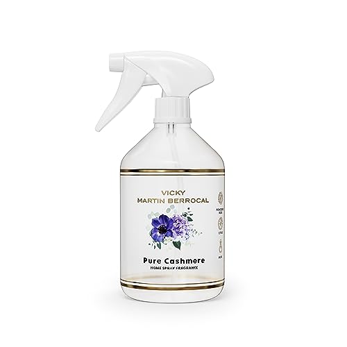 Vicky Martin Berrocal Home Spray Pure Cashmere 500 ml Nuvaria - Aromatizadores de ambiente - 500 ml, Pure Cashmere, ambientador