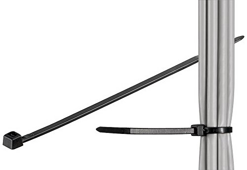 Fixpoint 17069 Corrente para Cabo Preto Nylon Wentronic - Fios e lacres - preto, nylon, 20 cm, temperatura operativa