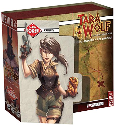 Jogo de tabuleiro DEVIR Tara Wolf em O Vale dos Reis (8 anos) Devir - Jogos - tabuleiro, jogo, Tara Wolf, Vale dos Reis