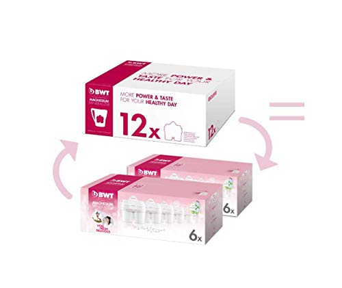 Filtro para garrafa de agua BWT Magnesium Mineralizer BWT - Cartuchos de filtro de água - magnésio, mineralizador, filtragem