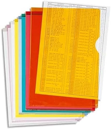 Exacompta 661230E pasta Polipropileno (PP) Multicor EXACOMPTA - Pastas e capas de relatório - polipropileno, multicor, 210 mm, 297 mm