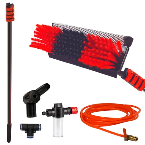 Escova de Limpeza STARLYF Telescópica Hydrocleaner INDUSTEX S.L. - Escovas de lavagem automotiva - 4.6 metros, cabeça extensível, esponja, limpeza vidro