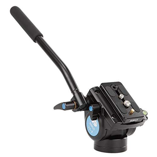 Cabeça de Tripé SIRUI VA-5 (Arca Swiss - 1/4'' - Preto) Sirui - Cabeças de tripé e monopé - 3 kg, 1 perna, placa, 180 cm
