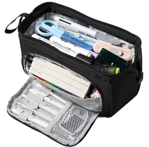 Estojo DIBONIUR (Laranja - Poliéster - 17.5 x 10 cm) Diboniur - Estojos para canetas e lápis - poliéster, fecho éclair, fecho zip, compartmentalizado