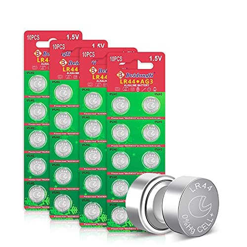 Pilha AG13 LR44 Alcalina Botões 1.5V 40 Unidades beidongli - Baterias de uso geral - 1.5v, aa, alcalina, 40 unidades