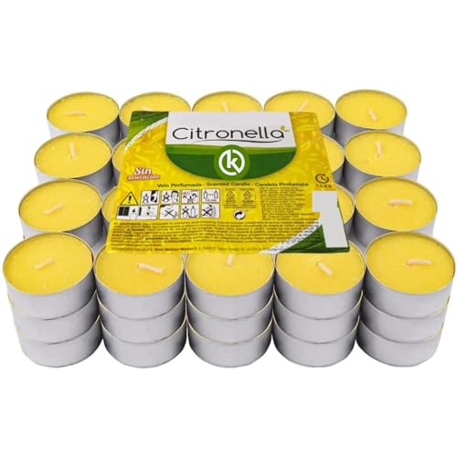 Velas Decorativas KROWN Citronella (60 Unidades) KROWN - Velas - decorativas, citronella, 60 unidades