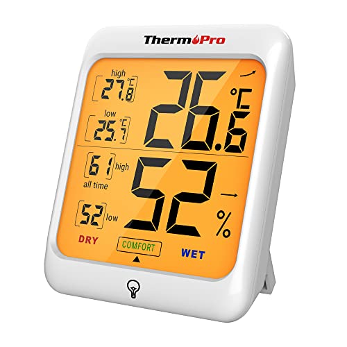 Termómetro e higrómetro digital termopro tp53 ThermoPro - Previsores do tempo e estações - digital, termómetro, higrómetro
